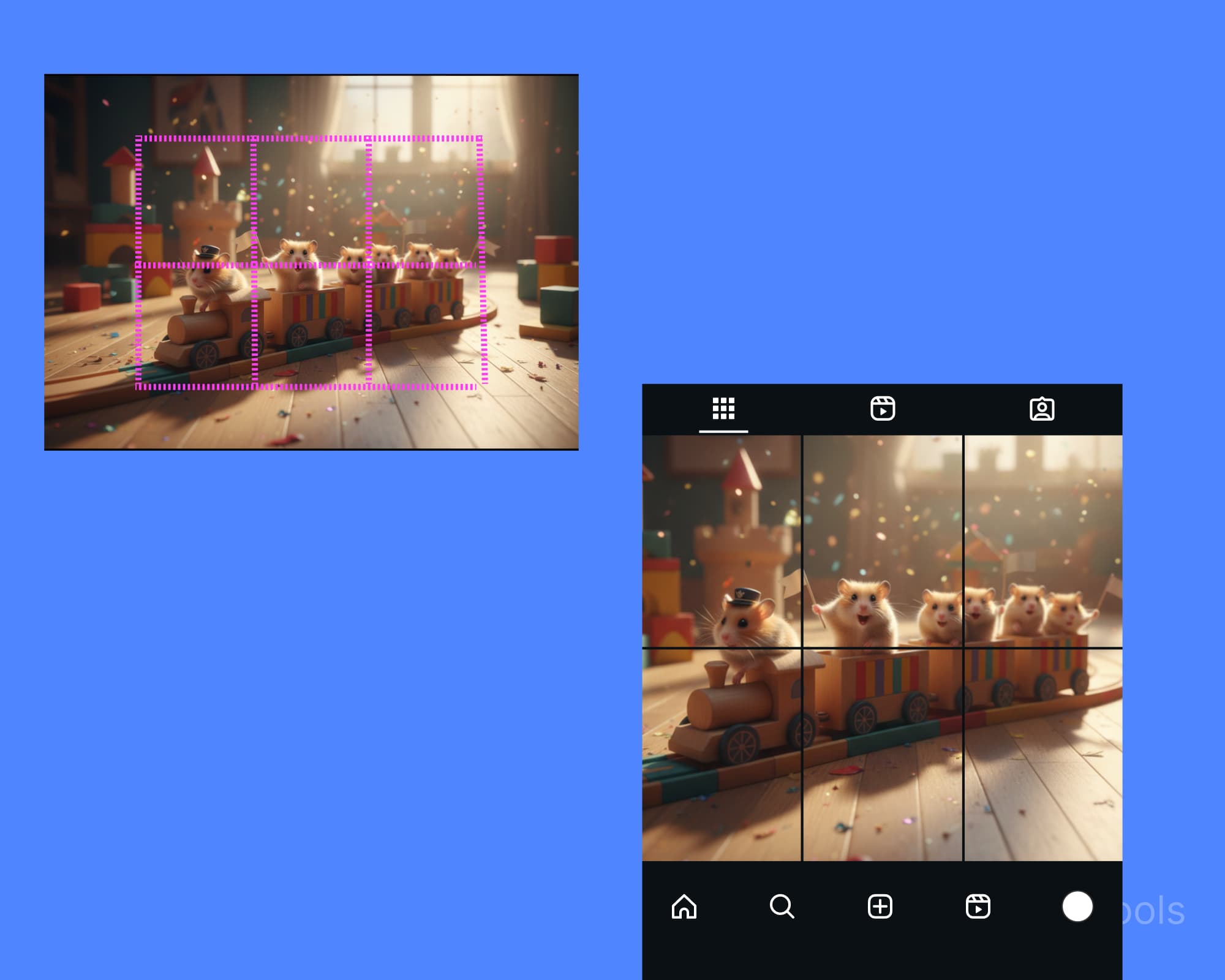 Instagram Grid Maker | Online image splitter for IG Grids